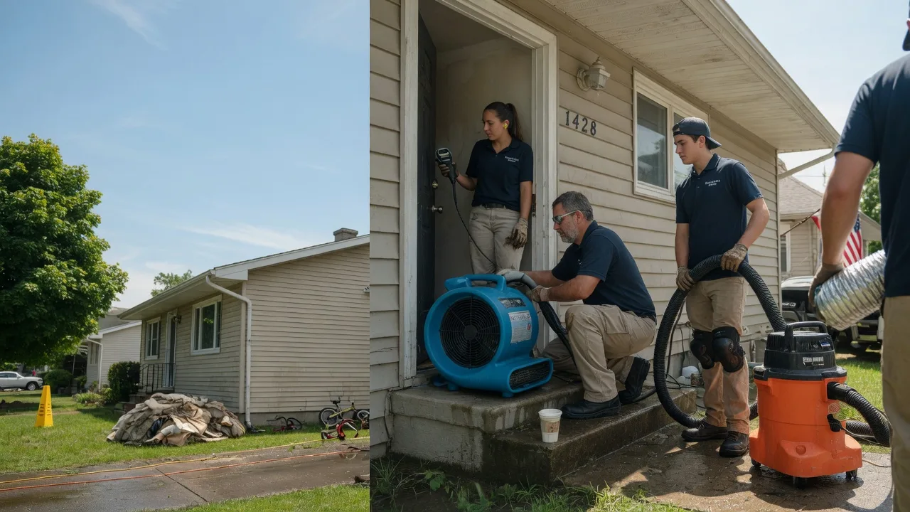 Water Damage Restoration in Glassport, PA near me